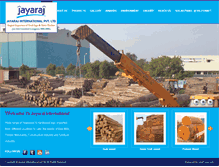 Tablet Screenshot of jayarajtimber.com